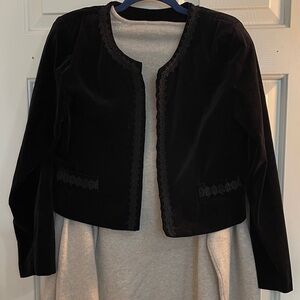 VINTAGE VELVET EVENING JACKET